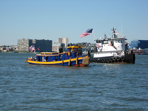 Tugboats on the Hudson River