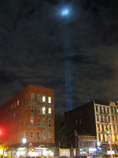 2009 September 11 Tribute in Light
