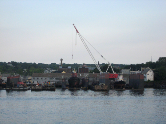 Dry docks in Staten Island