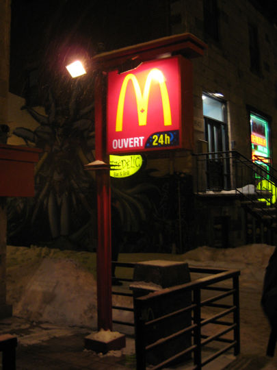 McDonald's in Montreal