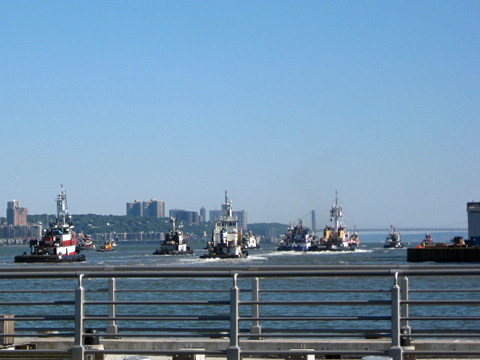 Tugboats on the Hudson River